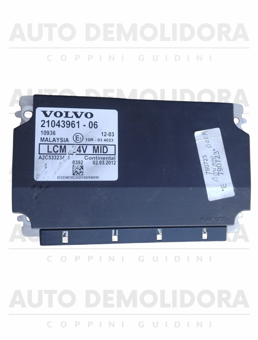 Modulo LCM 24V MID Volvo FH 21043961-06