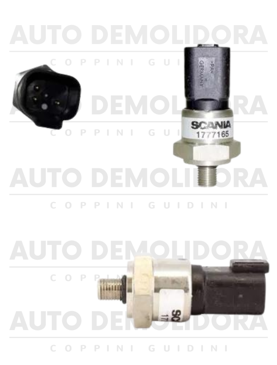 Sensor Pressao Ar Condicionado Scania PGR - 1777165