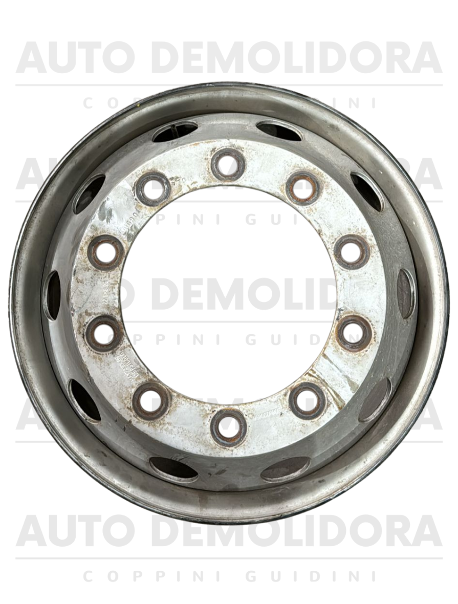 Roda Disco 22.5 X 8.25 Pneu 295 Sem Camara 10 Furos