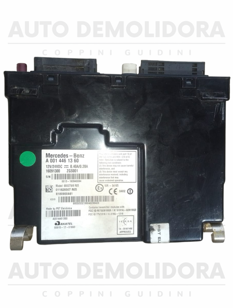 Modulo Eletronico Fleetboard Mercedes Benz Actros 2546 2018 - A0014461360